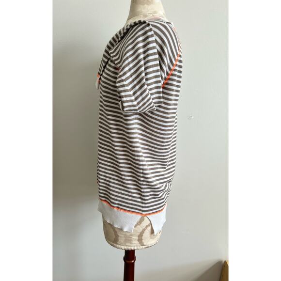 Design History Striped Scoop Neck Long Sleeve Lightweight Sweater Large - Picture 4 of 7